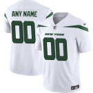 Toddler New York Jets Customized Limited White FUSE Vapor Jersey