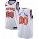 Toddler New York Knicks Customized White Icon Swingman Jersey