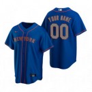 Toddler New York Mets Customized Blue Road 2020 Cool Base Jersey