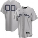 Toddler New York Yankees Customized Gray 2021 Field of Dreams Cool Base Jersey