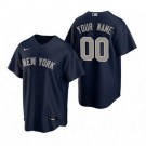 Toddler New York Yankees Customized Navy 2020 Cool Base Jersey