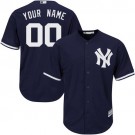 Toddler New York Yankees Customized Navy Blue Cool Base Jersey