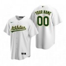 Toddler Oakland Athletics Customized White 2020 Cool Base Jersey