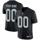 Toddler Oakland Raiders Customized Limited Black Vapor Jersey