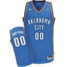 Toddler Oklahoma City Thunder Customized Blue Icon Swingman Adidas Jersey