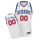 Toddler Philadelphia 76ers Customized White Icon Swingman Adidas Jersey
