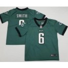 Toddler Philadelphia Eagles #6 DeVonta Smith Limited Green Vapor Jersey