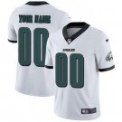 Toddler Philadelphia Eagles Customized Limited White 2024 New Logo Vapor Jersey