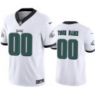 Toddler Philadelphia Eagles Customized Limited White FUSE Vapor Jersey