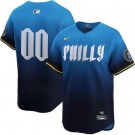 Toddler Philadelphia Phillies Customized Blue 2024 City Connect Limited Jersey