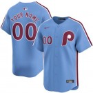 Toddler Philadelphia Phillies Customized Light Blue Limited Jersey