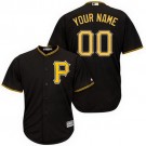 Toddler Pittsburgh Pirates Customized Black Cool Base Jersey