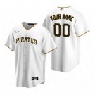 Toddler Pittsburgh Pirates Customized White 2020 Cool Base Jersey