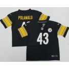 Toddler Pittsburgh Steelers #43 Troy Polamalu Limited Black Vapor Jersey