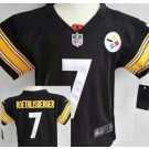 Toddler Pittsburgh Steelers #7 Ben Roethlisberger Black Jersey