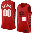 Toddler Portland Trail Blazers Customized Red 2022 Statement Icon Swingman Jersey