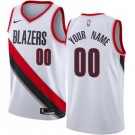 Toddler Portland Trail Blazers Customized White Icon Swingman Jersey