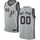 Toddler San Antonio Spurs Customized Gray Icon Swingman Jersey