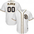 Toddler San Diego Padres Customized White Cool Base Jersey