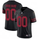 Toddler San Francisco 49ers Customized Limited Black Vapor Jersey