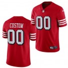 Toddler San Francisco 49ers Customized Limited Red Alternate Jersey