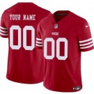 Toddler San Francisco 49ers Customized Limited Red FUSE Vapor Jersey