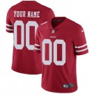 Toddler San Francisco 49ers Customized Limited Red Vapor Jersey