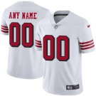Toddler San Francisco 49ers Customized Limited White Rush Color Jersey