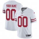 Toddler San Francisco 49ers Customized Limited White Vapor Jersey
