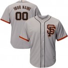 Toddler San Francisco Giants Customized Gray 2 Cool Base Jersey