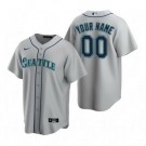 Toddler Seattle Mariners Customized Gray Road 2020 Cool Base Jersey