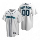 Toddler Seattle Mariners Customized White 2020 Cool Base Jersey