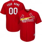 Toddler St Louis Cardinals Customized Red Cool Base Jersey