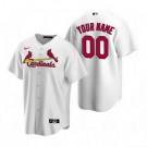 Toddler St Louis Cardinals Customized White 2020 Cool Base Jersey
