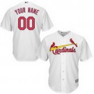 Toddler St Louis Cardinals Customized White Cool Base Jersey