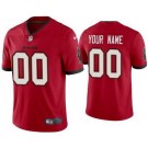 Toddler Tampa Bay Buccaneers Customized Limited Red Vapor Jersey