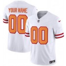 Toddler Tampa Bay Buccaneers Customized Limited White Throwback FUSE Vapor Jersey