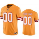 Toddler Tampa Bay Buccaneers Customized Limited Yellow Throwback FUSE Vapor Jersey