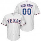 Toddler Texas Rangers Customized White Cool Base Jersey