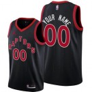 Toddler Toronto Raptors Customized Black Statement Icon Swingman Jersey