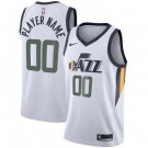 Toddler Utah Jazz Customized White Icon Swingman Jersey