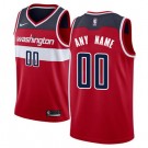 Toddler Washington Wizards Customized Red Icon Swingman Jersey