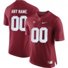 Women's Alabama Crimson Tide Customized Red 2016 College Football Jersey