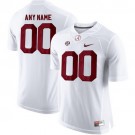 Women's Alabama Crimson Tide Customized White 2016 College Football Jersey
