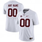 Women's Alabama Crimson Tide Customized White Rush 2017 College Football Jersey