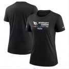 Women's Arizona Cardinals Black 2022 Crucial Catch Performance T Shirt