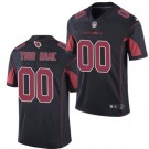 Women's Arizona Cardinals Customized Limited Black Rush Color Jersey