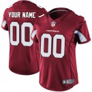 Women's Arizona Cardinals Customized Limited Red Vapor Untouchable Jersey