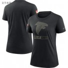Women's Atlanta Falcons Black 2020 Salute To Service T Shirt
