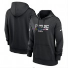 Women's Atlanta Falcons Black 2022 Crucial Catch Therma Performance Pullover Hoodie